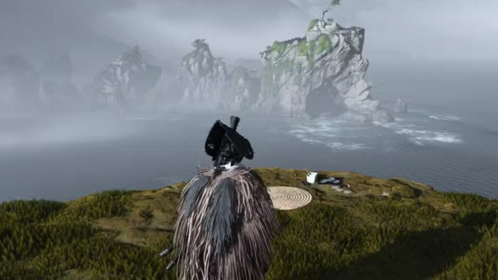 A Ishikari Plain Sumi-e Painting location in 'Ghost of Yotei' (Image: Sucker Punch Productions)