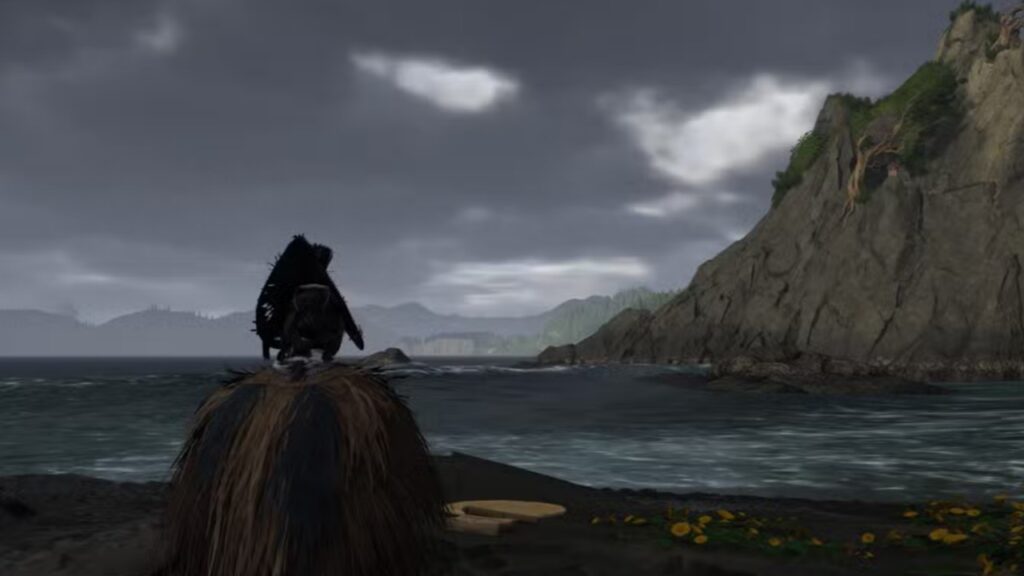 A Yotei Grasslands Sumi-e Painting location in 'Ghost of Yotei' (Image: Sucker Punch Productions)