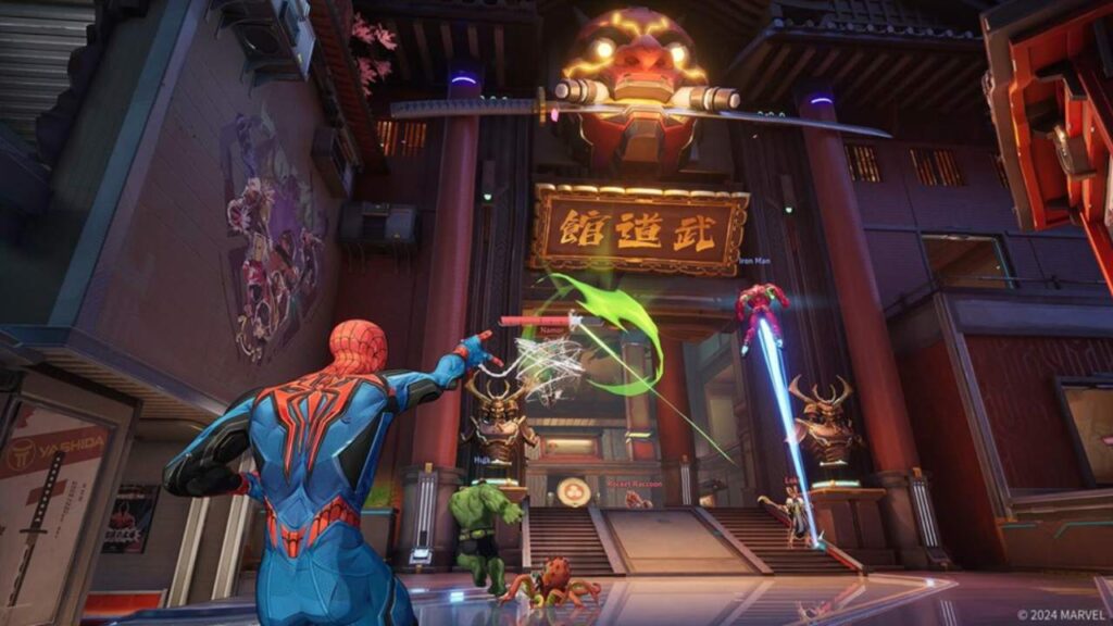 Spider-Man, Iron Man, Hulk, And Loki in 'Marvel Rivals' (Image: NetEase Games)