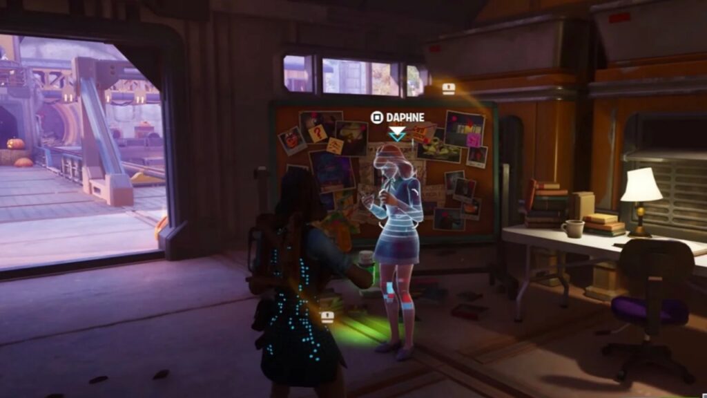 You need to find Dafne first in Fortnite.