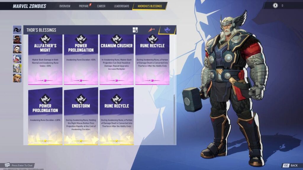 Thor’s Blessings in 'Marvel Rivals' (Image: NetEase Games)