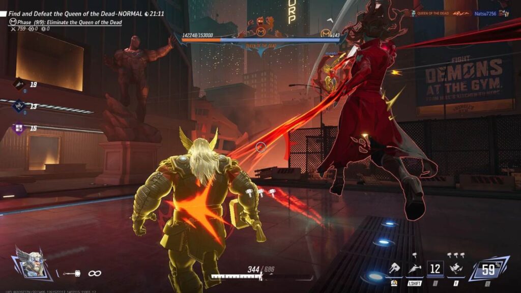 Thor in 'Marvel Rivals' Zombies Mode (Image: NetEase Games)