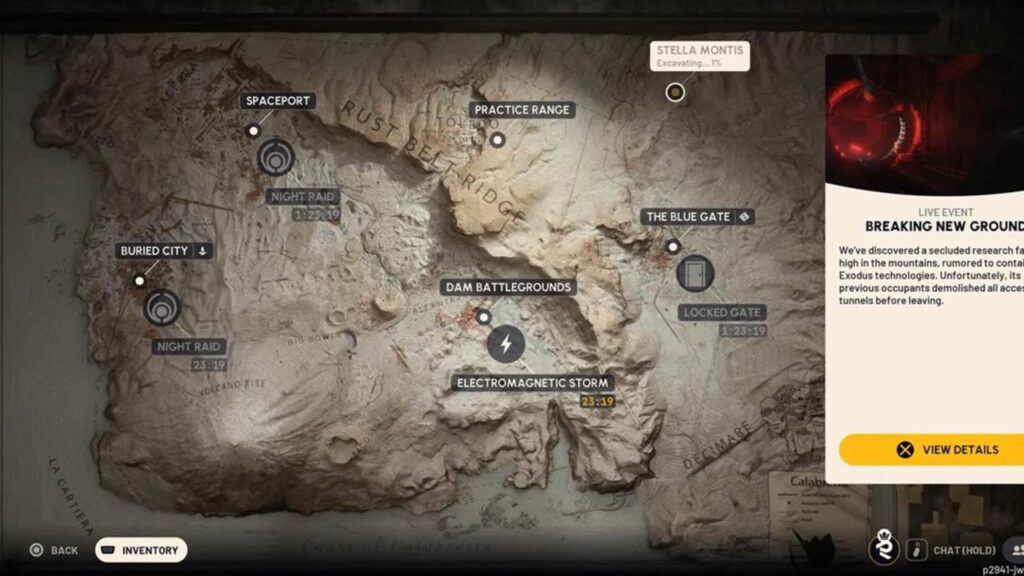 Stella Montis map in ARC Raiders.