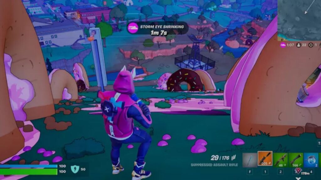 You can get rewards out of Donut Storms in Fortnite.