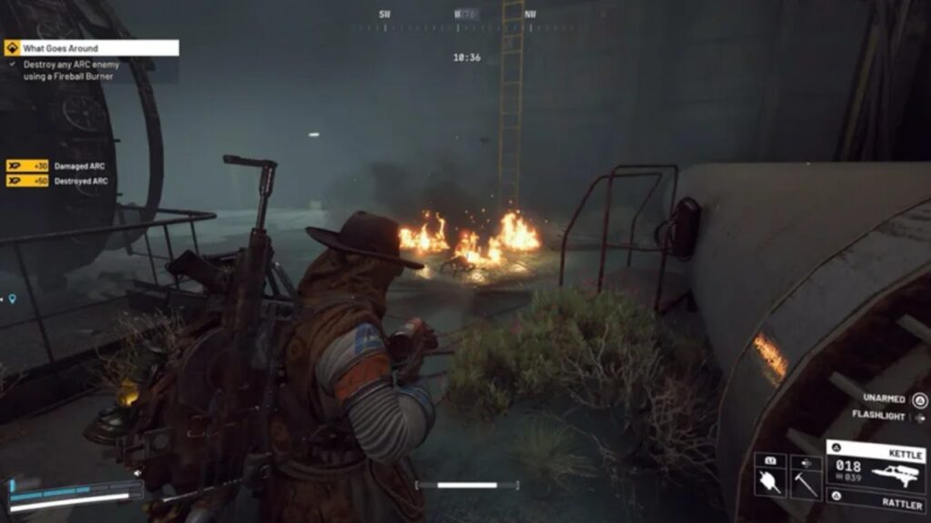 The "What Goes Around" quest in ARC Raiders is based around Fireball Burners.