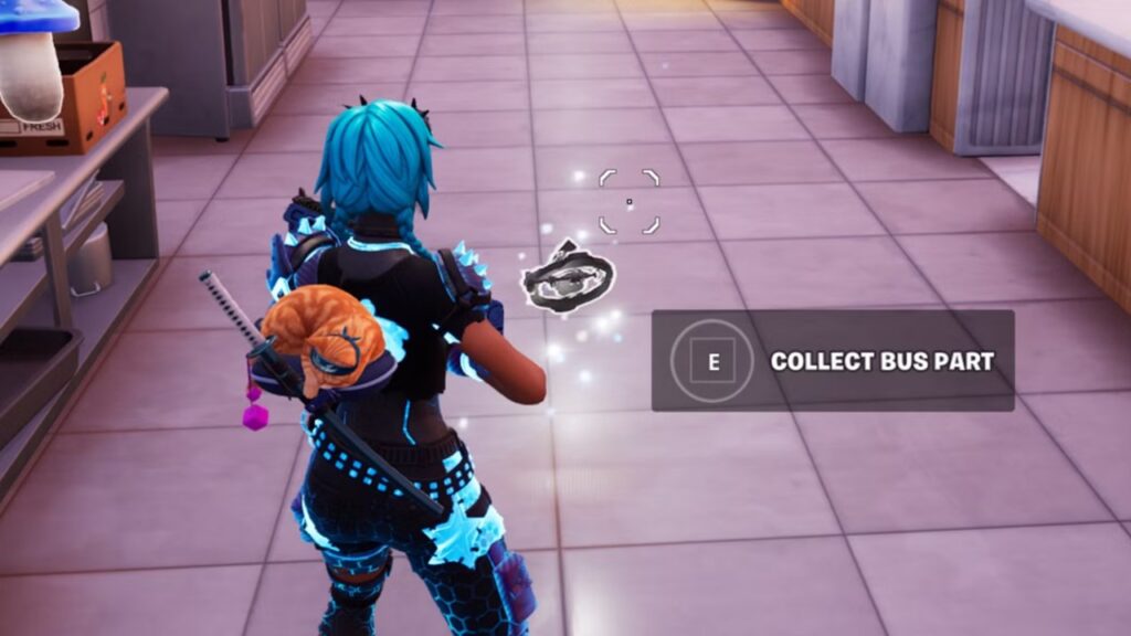 Battle Bus Part in Fortnite.