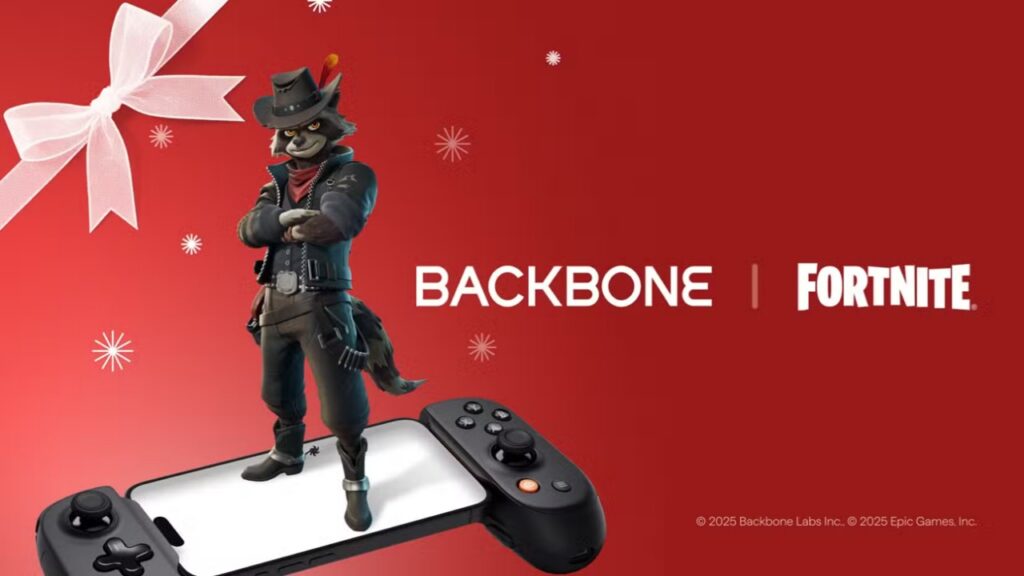The Backbone Promo in Fortnite.
