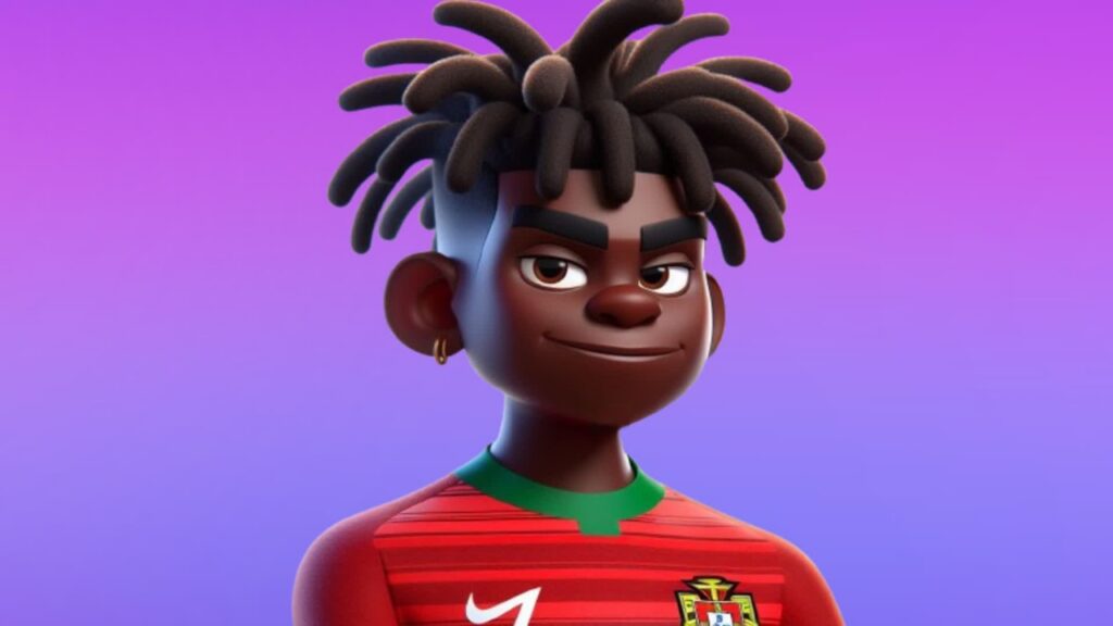 Fanmade IShowSpeed skin in Fortnite UEFN.