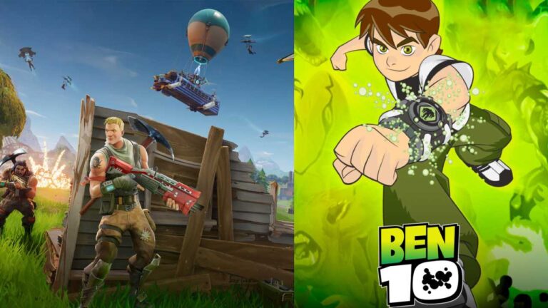 Ben 10 X Fortnite (Image: Epic Games Cartoon Network Studios)
