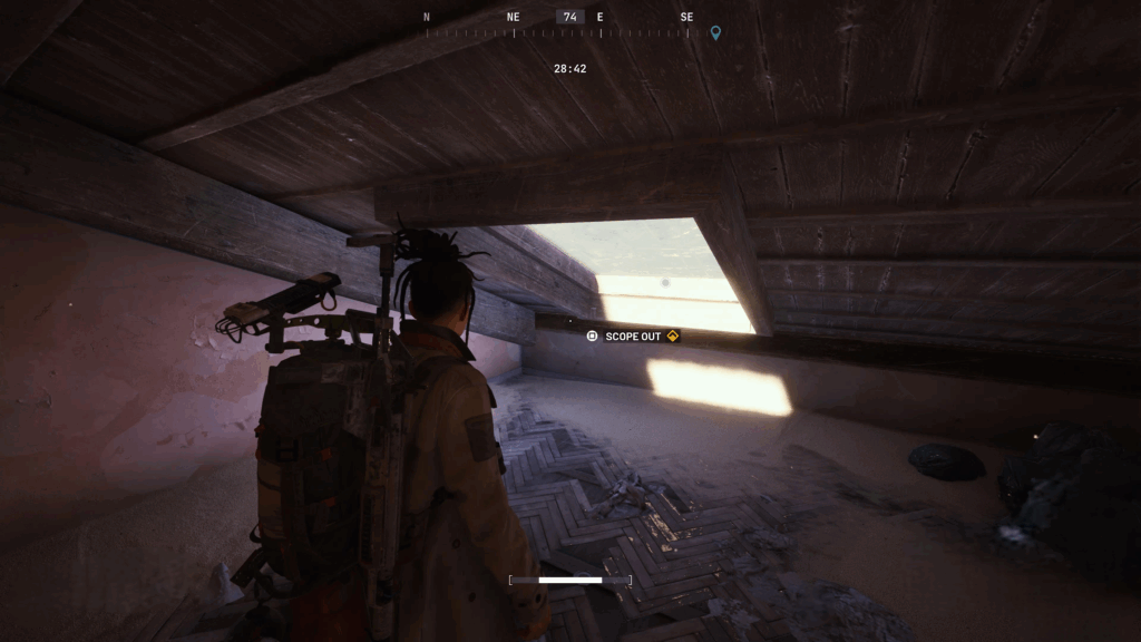 Parking Garage scoping out spot in ARC Raiders.