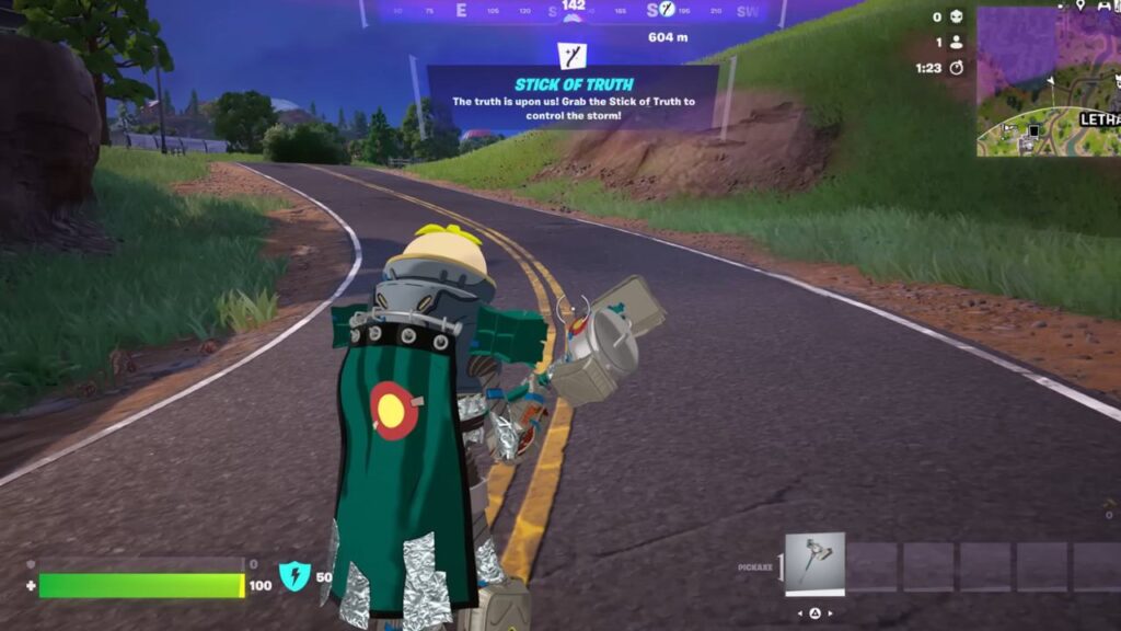 The Stick of Truth can be found out in Cartmanland in Fortnite.