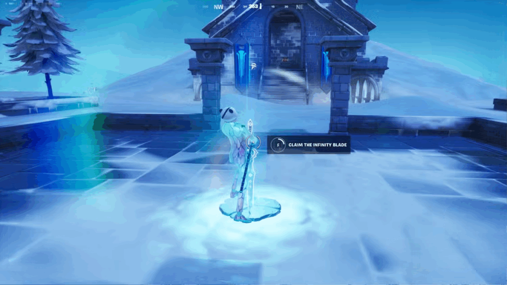 The Infinity Blade in Fortnite OG.