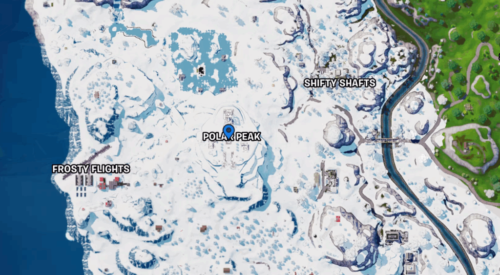 This is where fans can find the Infinity Blade in Fortnite OG.