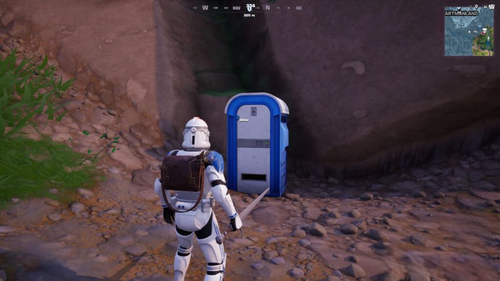 Flusher in Fortnite.