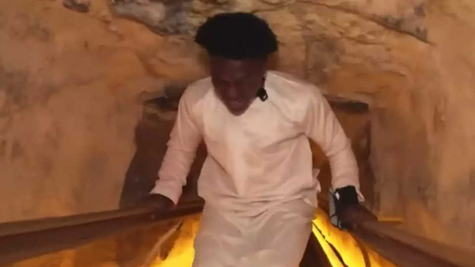 IShowSpeed in his Cairo IRL stream.