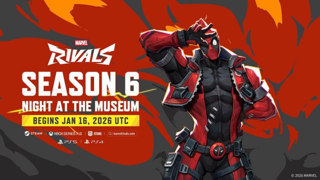 Deadpool is coming in Marve Rivals in Season 6.