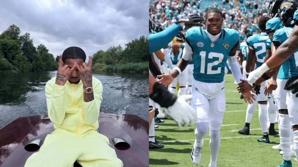 DDG and Travis Hunter (Image: Instagram/@ddg and NFL)