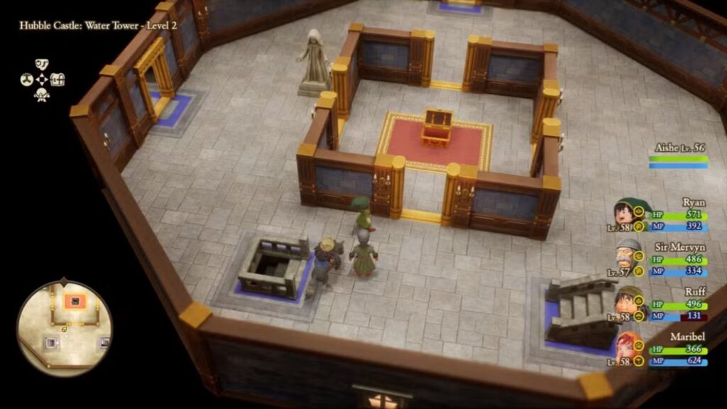 Hubble Castle Chest in Dragon Quest 7 Reimagined.