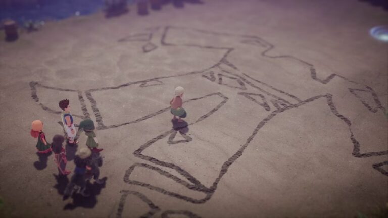 Hidden Pyramid Puzzle in 'Dragon Quest 7 Reimagined' (Image: Square Enix)