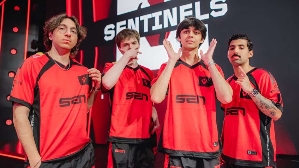 Johnqt, N4RRATE, Reduxx, and Corteziam, (Image: Instagram/sentinels)