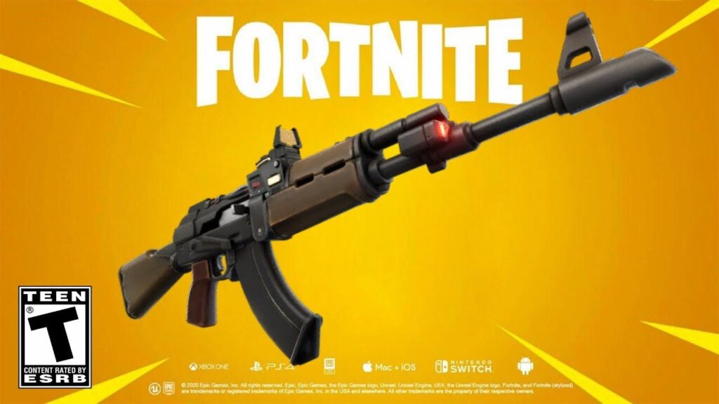 Lock-On AR in Fortnite (Image: Epic Games)