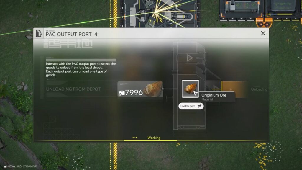 Thermal Banks using Originium Ore (Image: GRYPHLINE)