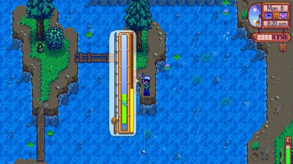 Fishing in Stardew Valley (Image: ConcernedApe)
