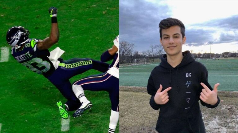 Drake Maye and Stable Ronaldo (Image: ESPN & Insta/@stableronaldo)