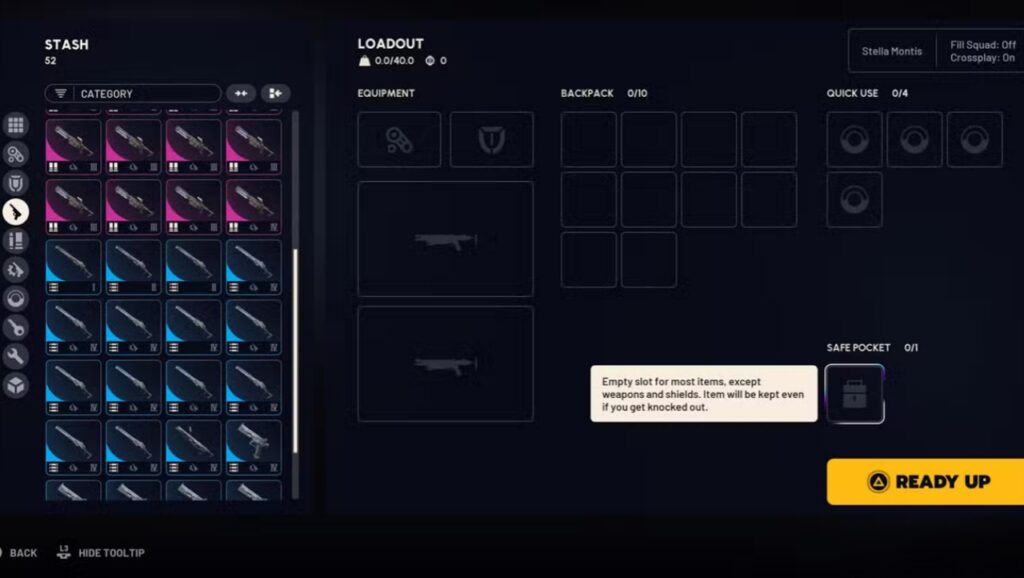 You need to have a safe pocket left.