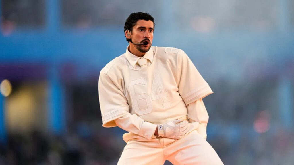 Bad Bunny at the Superbowl.