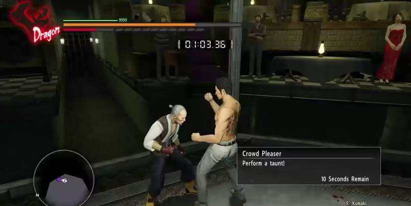 The Coliseum in Yakuza Kiwami 3.