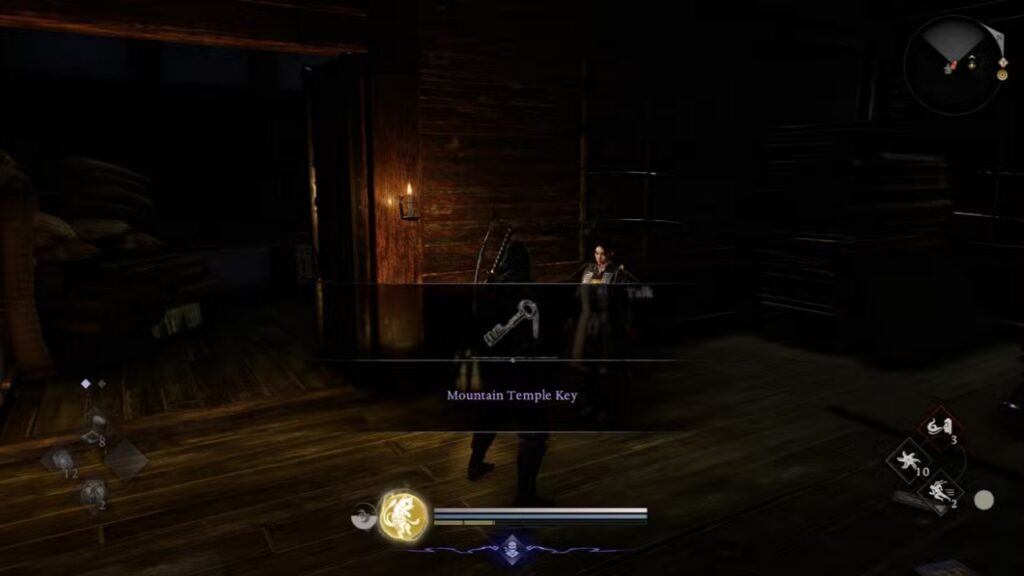 The Mountan Temple Key in Nioh 3.