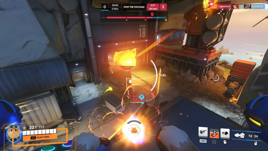 Fika's gameplay in Overwatch.