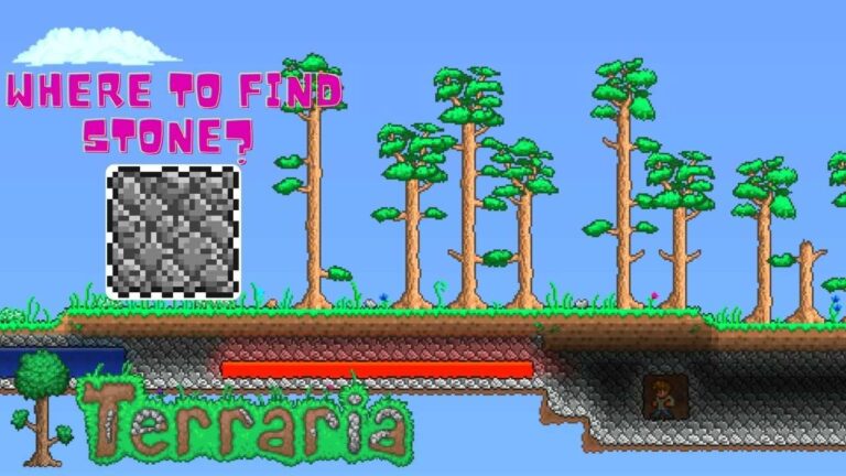 Where to find Stone in Terraria Skyblock? (Image: Re-Logic Studio)