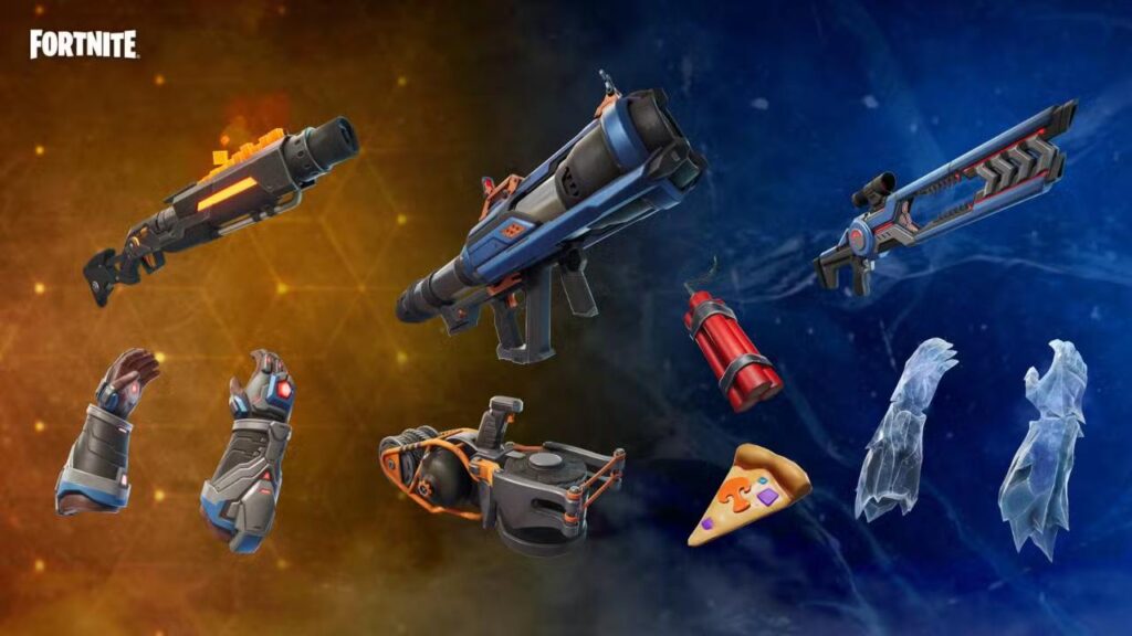 Fortnite Chapter 7 Season 2 Loadout (Image: Epic Games)