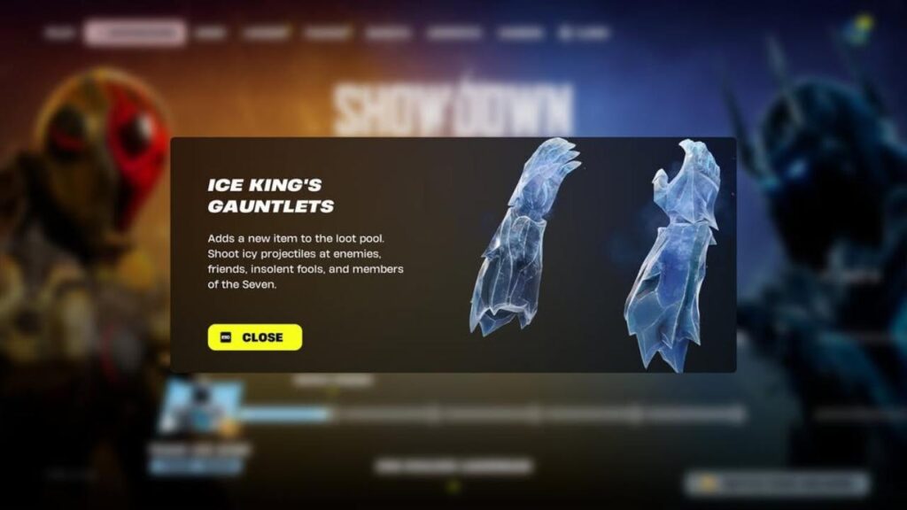 Ice King's Gauntlets (Image: Epic Games)