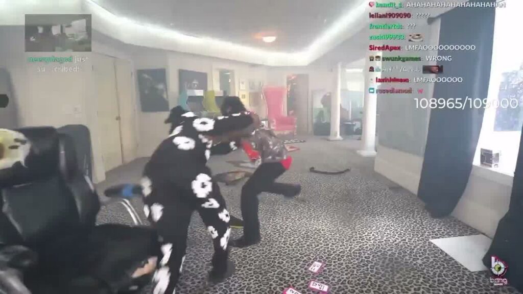 Kai Cenat and Rakai  (Image: Twitch/kaicenat)