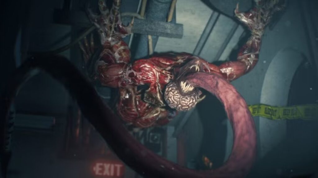 The Licker in 'Resident Evil Requiem' (Image: Capcom)