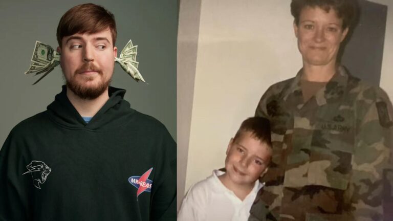 MrBeast and his mother (Image: YouTube/mrbeast)