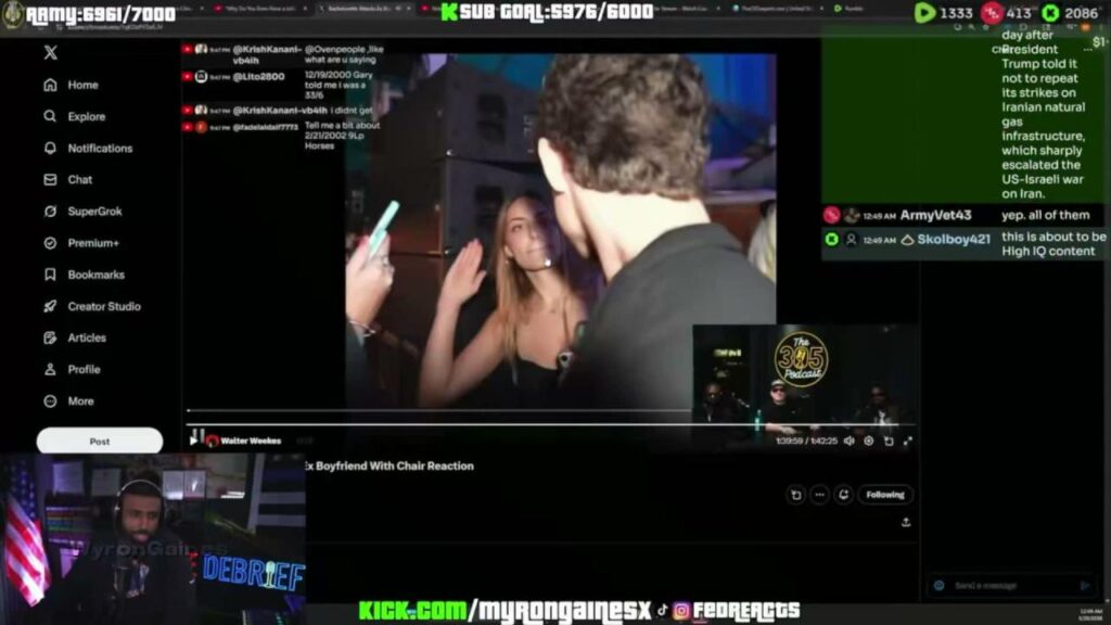 Myron Gaines (Image: YouTube/Fresh and Fit)