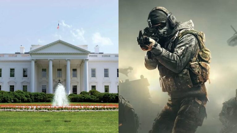 White House and 'Call Of Duty' (Image: The White House.gov and Activision)