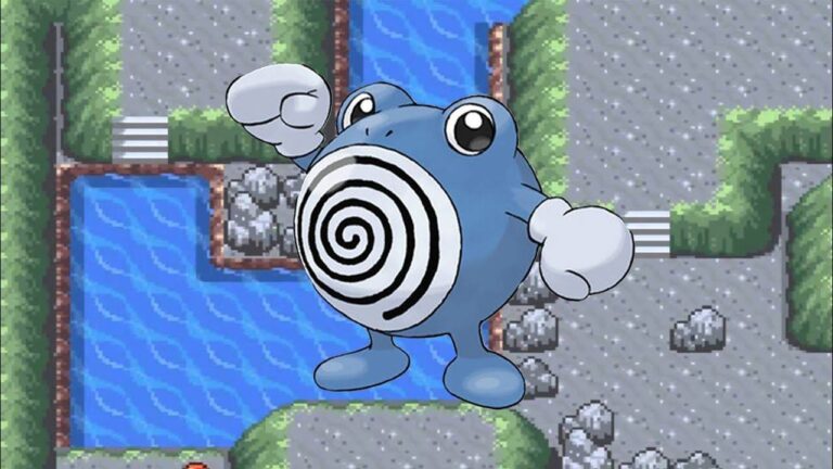 Poliwhirl in 'Pokémon FireRed and LeafGreen' (Image: Nintendo)