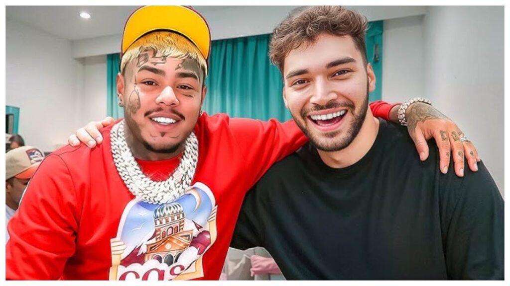 6ix9ine and Adin Ross (Image-Youtube/Adin Ross)