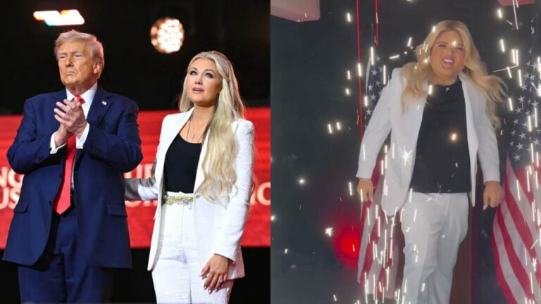 Donald Trump and Erika Kirk/Druski (Image: NBC and X/druski)