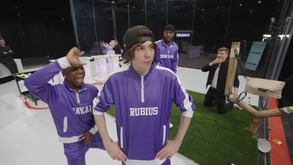 Rakai, El Rubius, YourRage and MrBeast (Image: YouTube/mrbeast)