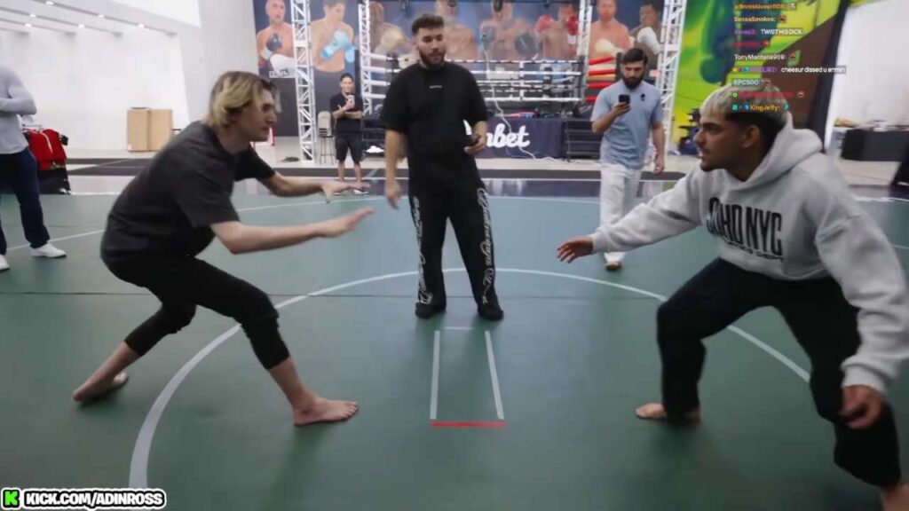 xQc, Adin Ross and N3on (Image: Kick.com/adinross)