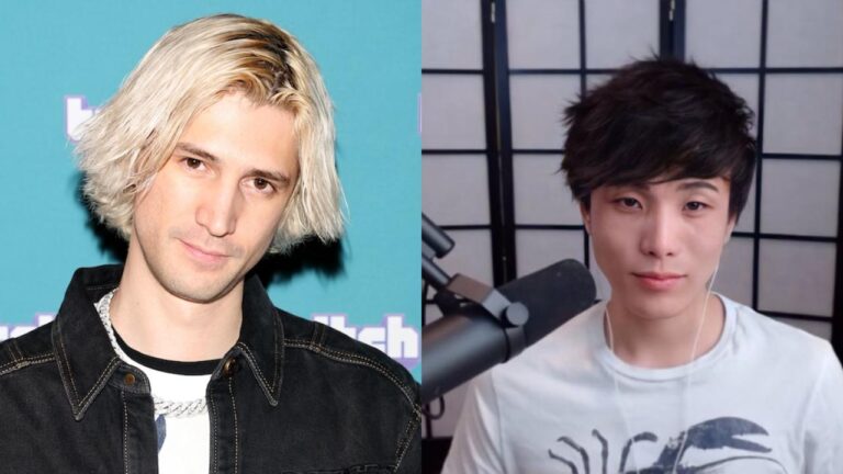 xQc/Sykkuno (Image: TwitchCon and Twitch/sykkuno)